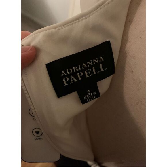 Adrianne papell black and white dress size 6 - Picture 5 of 5